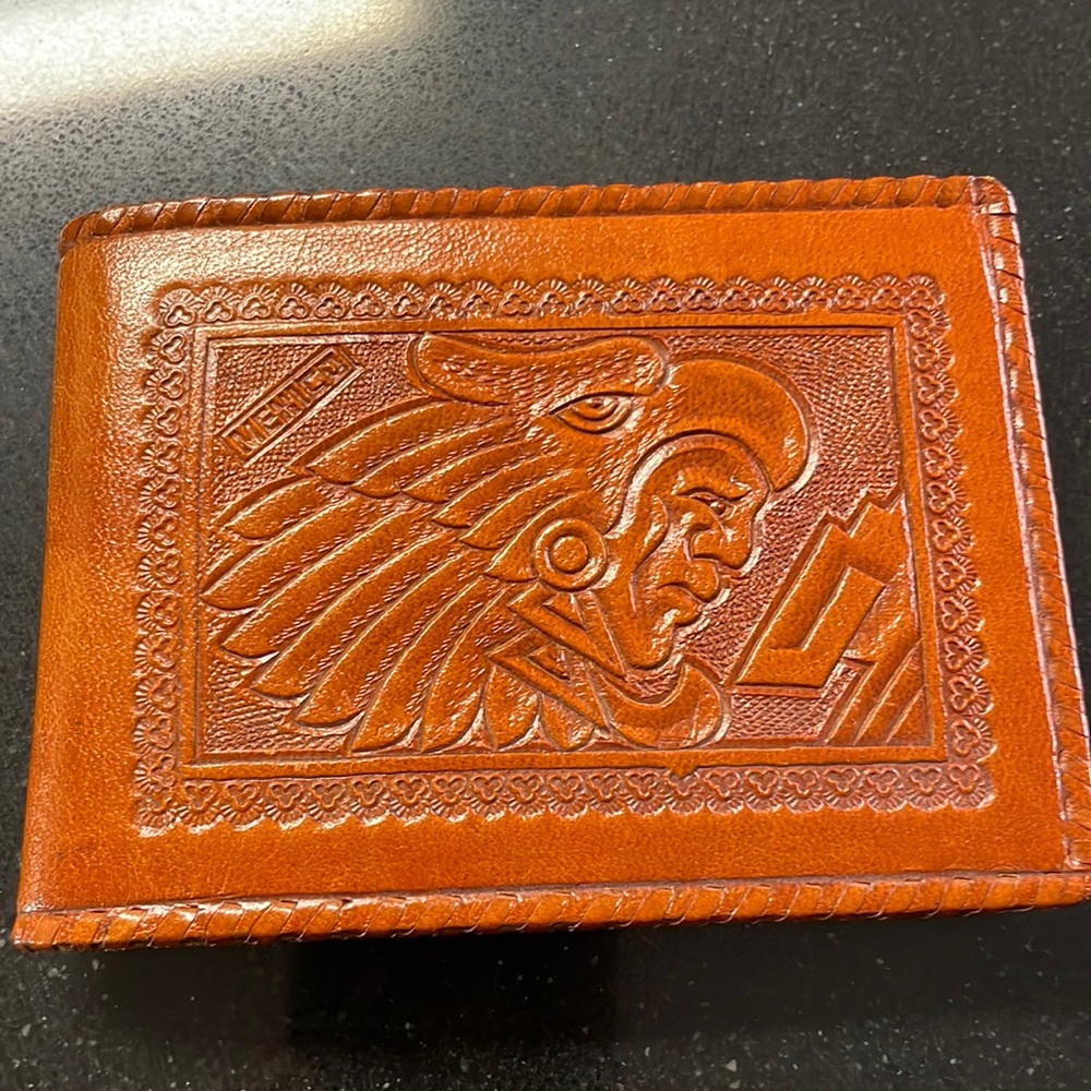 Real Leather Mexico Wallet.